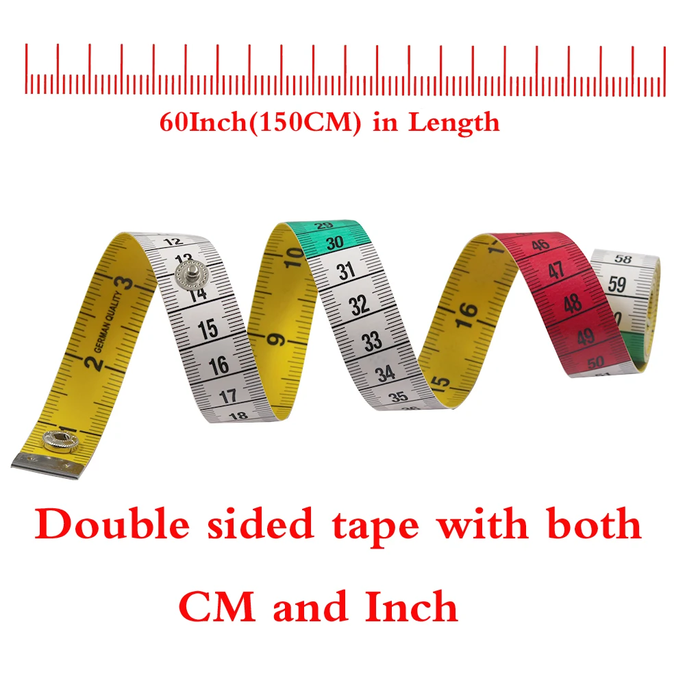 1 шт. измерительная рулетка 60 дюймов/1 5 м|tape measure sewing|measuring gaugesewing measuring gauge |
