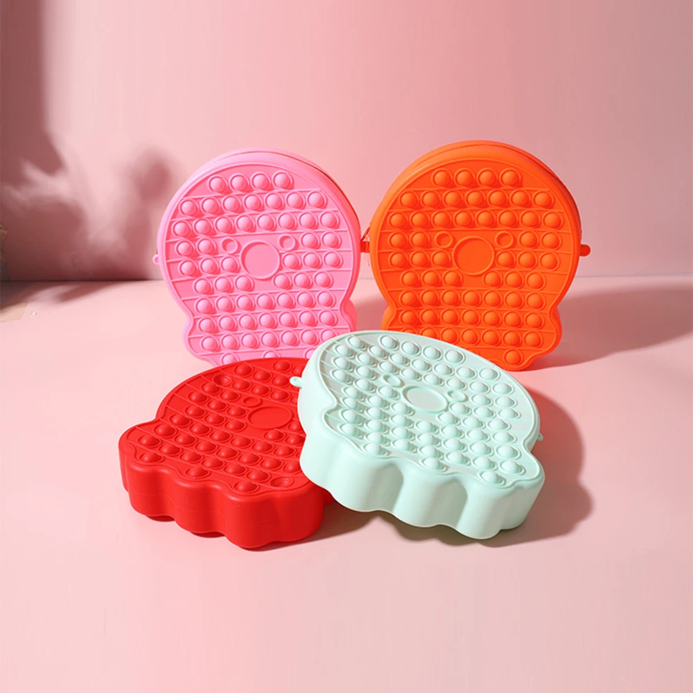 

Игрушки для снятия стресса, пузырьковая игрушка-осьминог, сумка на плечо в форме осьминога, сумки для хранения антистресса