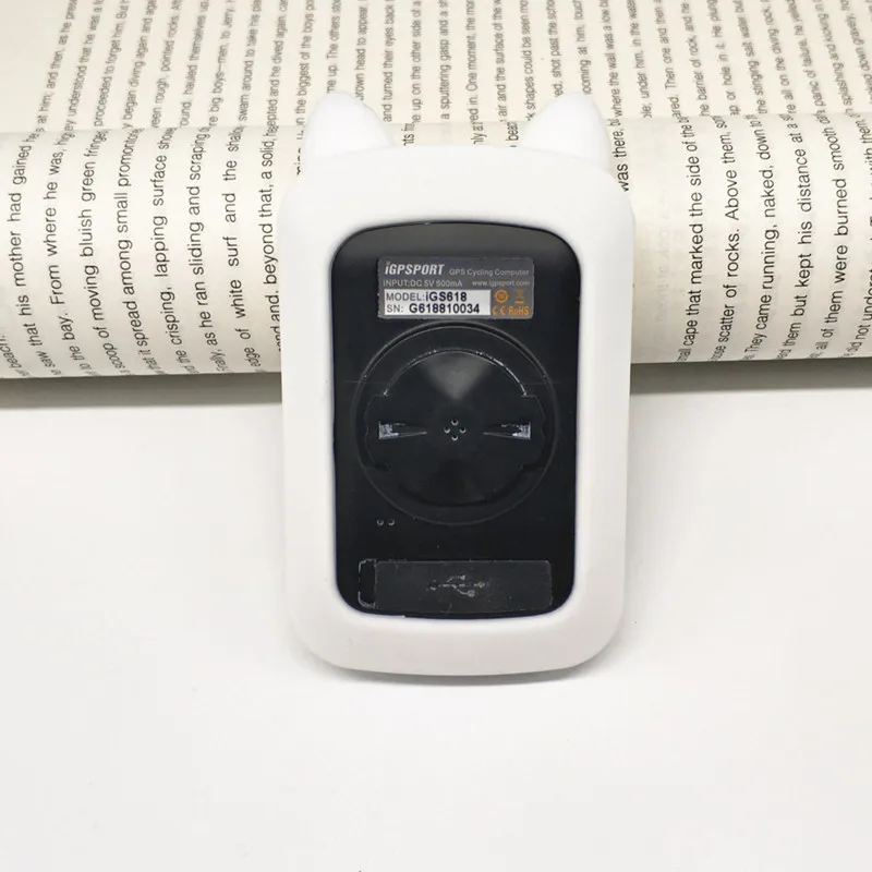 Generic Bike Gel Skin Case &amp Screen Protector Cover for IGPSPORT IGS618 GPS Computer Cartoon Cat Ear Silicone | Спорт и