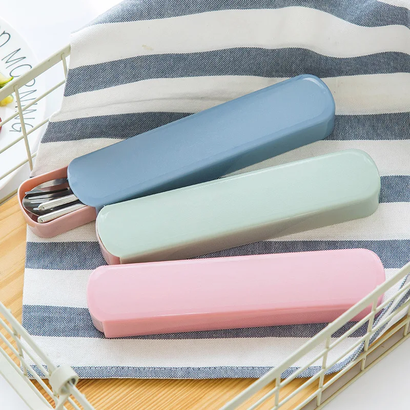 Набор посуды из трех предметов для улицы модные столовые приборы нержавеющей