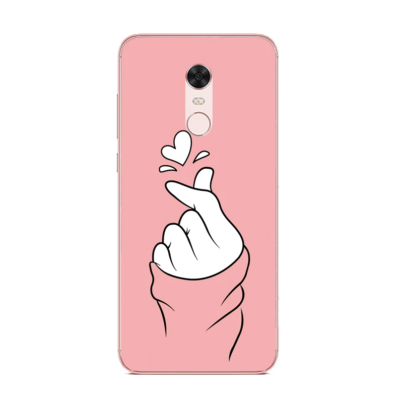 Для Xiaomi Redmi 5 Plus чехол силиконовый для задней панели Xiomi с узором Redmi5 телефона s |