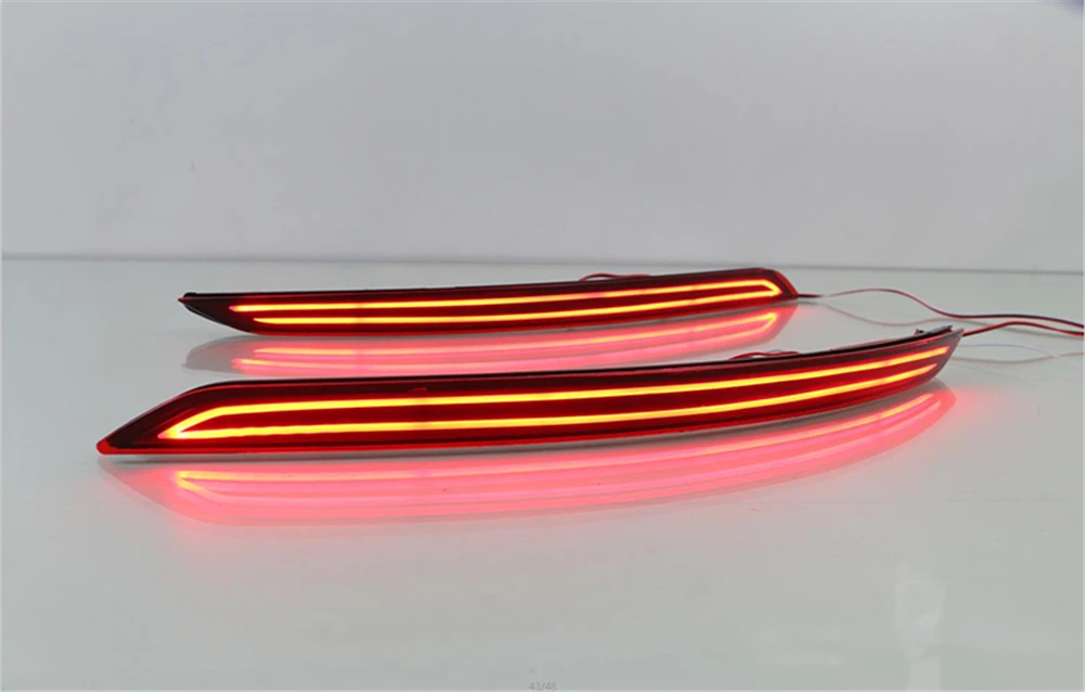 1 Набор Автомобильный светодиодный задний фонарь тормоза задняя противотуманная