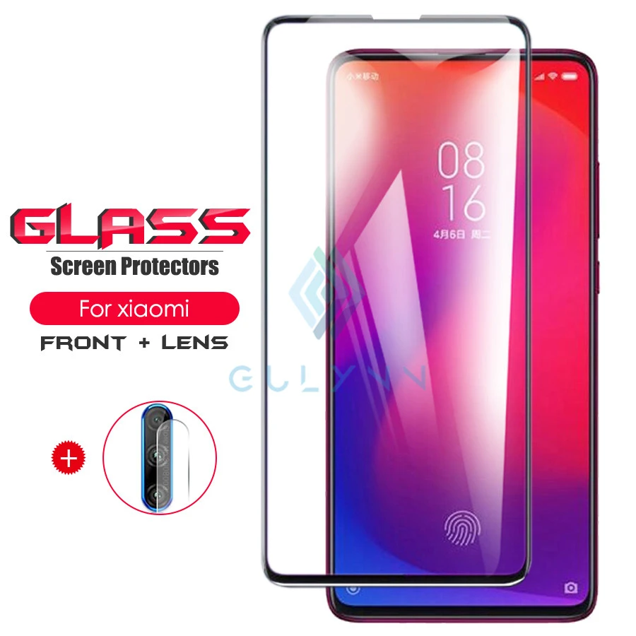 Защитное стекло для Xiaomi Redmi Note 8 T K30 K20 Note7 7Pro Pro Полное покрытие Note8T Not пленка камеры