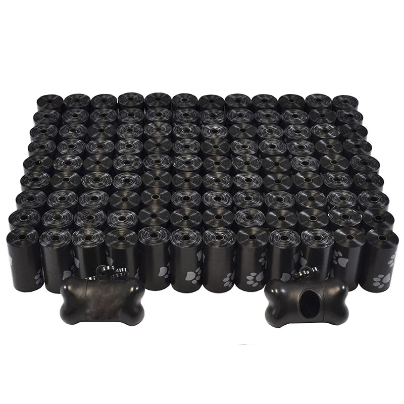 15pcs/roll Dog Poop Bag Trash Garbage Bags For Cat Pets Waste Collection Outdoor Cleaning Supplies dog bags | Дом и сад