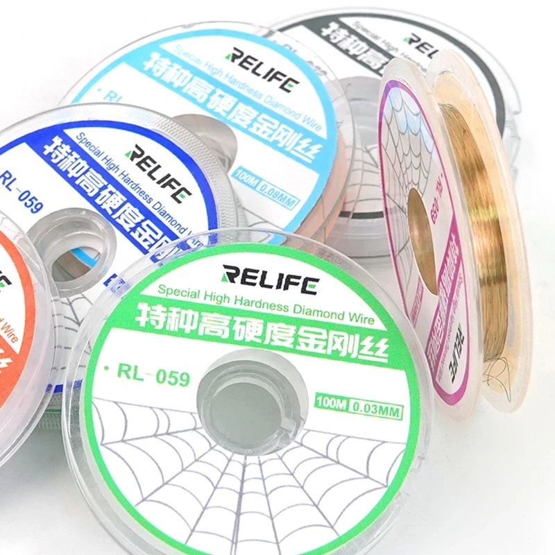 Режущий трос с алмазным покрытием и высокой твердостью для сенсорного экрана |