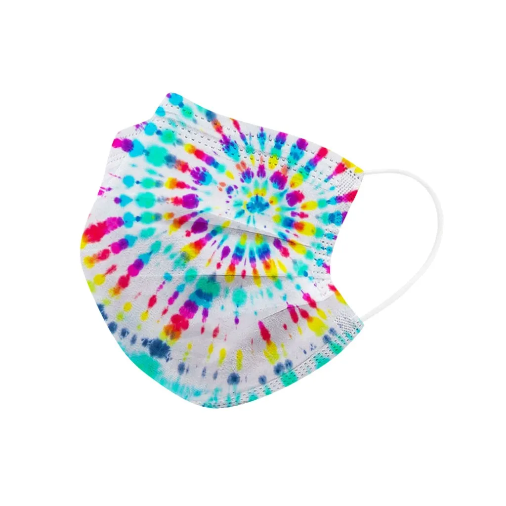 Маска Mascarilla одноразовая с принтом бабочки модная 3 слойная маска для взрослых 50