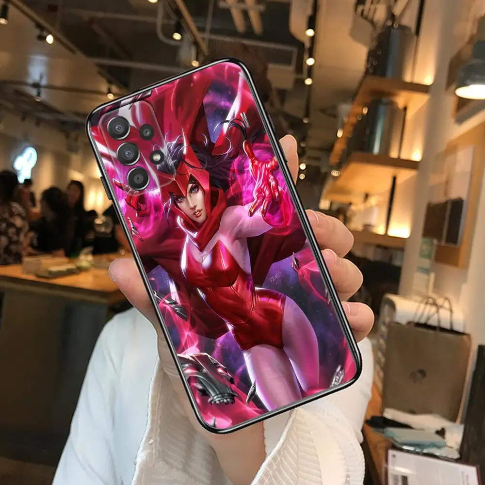 Чехол для телефона Scarlet Witch корпус Samsung Galaxy A70 A50 A51 A71 A52 A40 A30 A31 A90 A20E 5G a20s черный