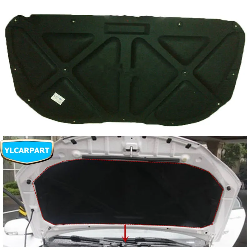 Для Geely Emgrand 7 EC7 EC715 EC718, EC7-RV EC715-RV EC718-RV, капот автомобиля теплоизоляционная плита