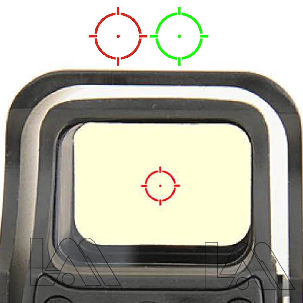 Тактический голографический прицел с красными и зелеными точками для охоты