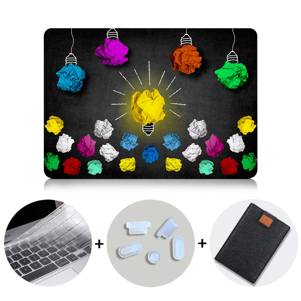 MTT чехол для Macbook Air Pro retina 11 12 13 15 16 дюймов с сенсорной панелью светильник для macbook Pro 13 A12141 чехол для ноутбука - Цвет: MB10