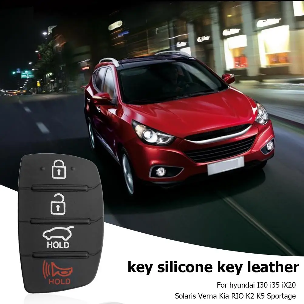Car Key Shell Case 4 Buttons Flip Folding Remote Pad for Hyundai I30 i35 iX20 Solaris Verna Kia RIO K2 K5 Sportage | Автомобили и