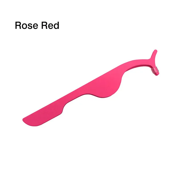 ROSE RED Mangodot Make Up магнитные бигуди для ресниц 5 шт. накладные Пинцет для ресниц инструмент для красоты норковый Пинцет для ресниц s зажим для глаз - Цвет: ROSE RED