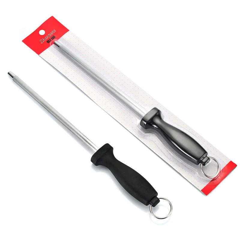 

Jaswehome 5pcs/lot Knife Sharpening Rod Steel Knife Sharpener Rod Carbon Steel Durable Kitchen Accessories Knife Grinder