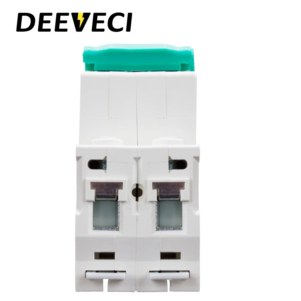 2 полюса DC MCB PV солнечная энергия 6A 10A 16A 25A 32A 40A 63A DIN Rail миниатюрный автоматический
