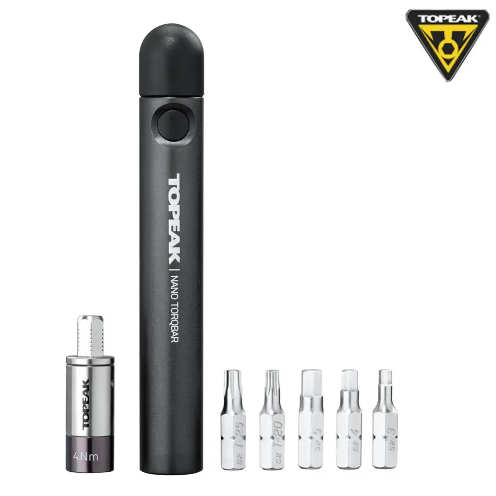4 нм инструмент TOPEAK NANO Torq Bits и 5 насадок для инструментов переносной кейс