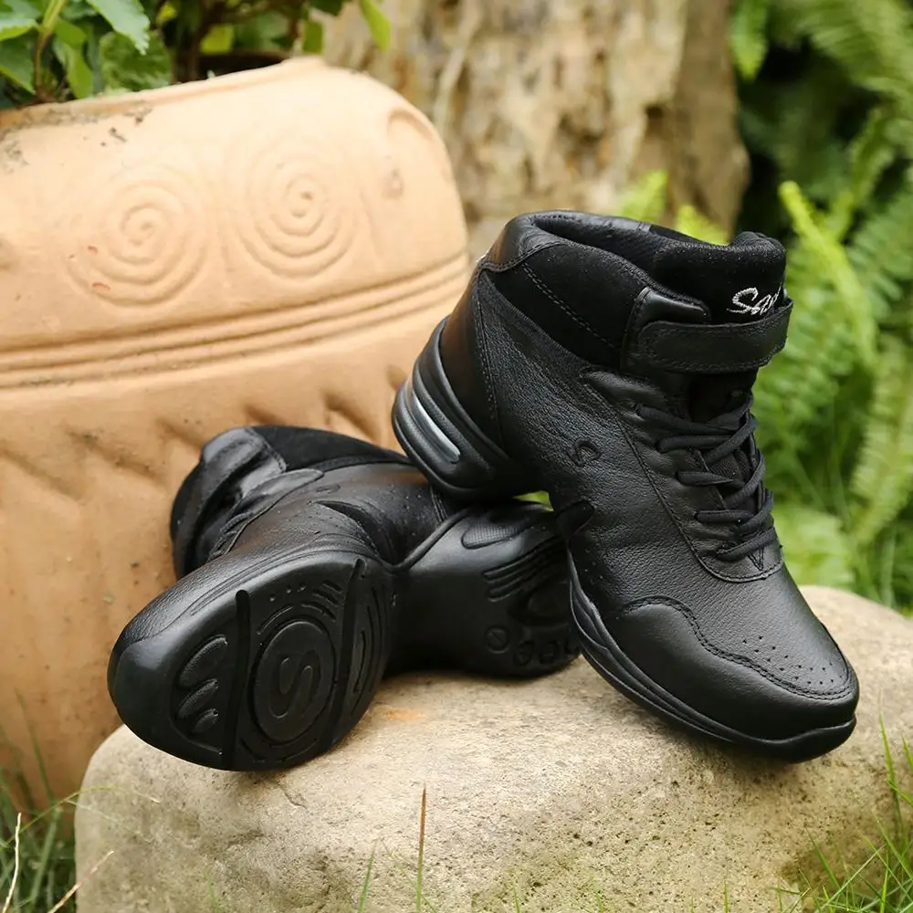 Dance Sneakers Women Dancing Leather Shoes Ballroom Sports Jazz Three Colors Breath Feature Soft-Outsole Wholesale | Спорт и