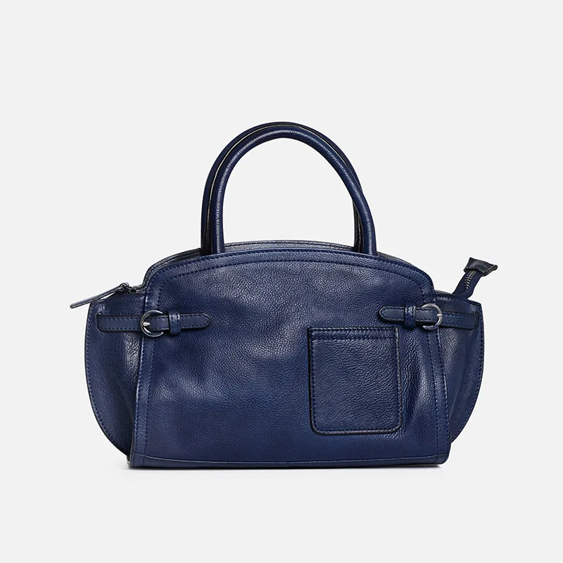 

YourSeason Genuine Leather Ladies Simple Big Bags 2021 Versatile Soft Cowhide Lady Shoulder Handbag Casual Solid Color