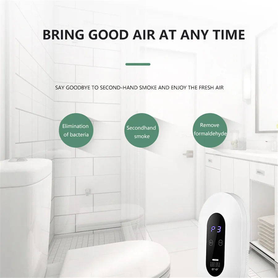 

Xiaomi generator 220v Smart Formaldehyde Deaerator Air Purifier Ozone Machine Kitchen Toilet Toilet Deodorant Deodorizer