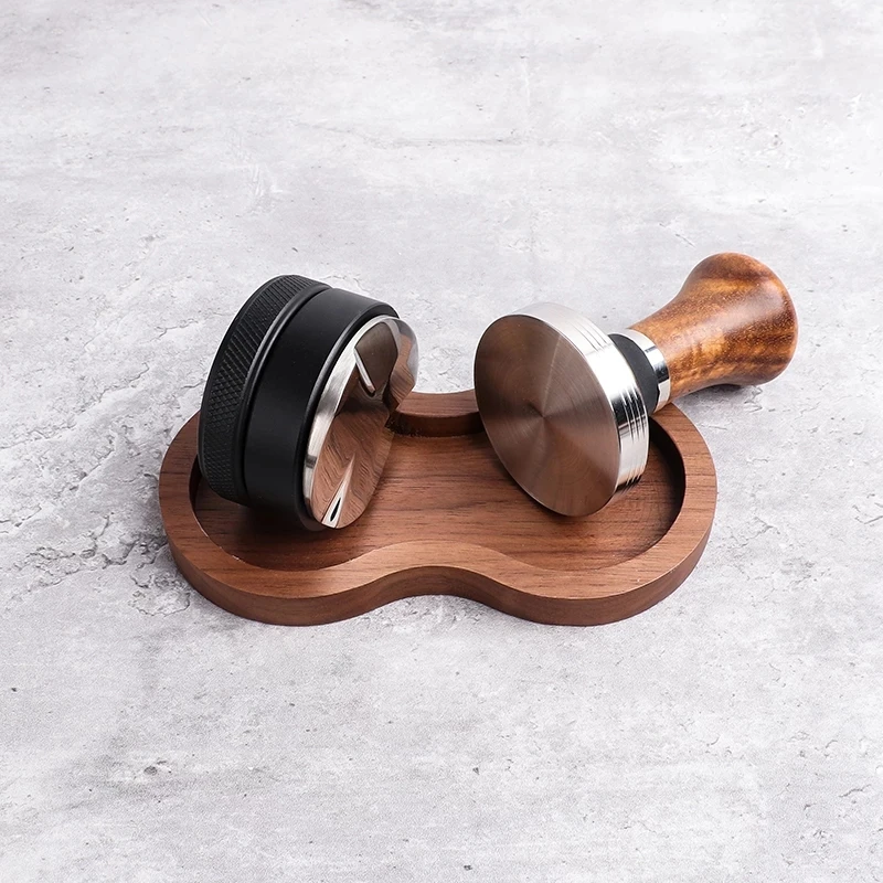 

solid wood handle Needle Coffee Tamper Coffee Tamper Distributor Leveler Tool Coffee Mix