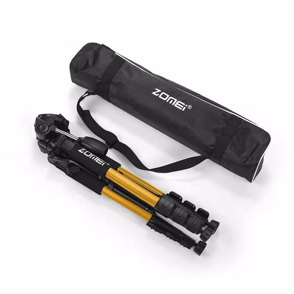 

New Zomei Tripod Q111 Professional Portable Travel Aluminium Camera Tripod Accessories Stand with Pan Head for Canon Dslr Camera