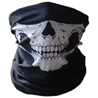 Шарф-маска на половину лица, для велосипедистов, лыж, скелетов, фестивальные маски с черепом, многофункциональная, забавная маска # в наличии #