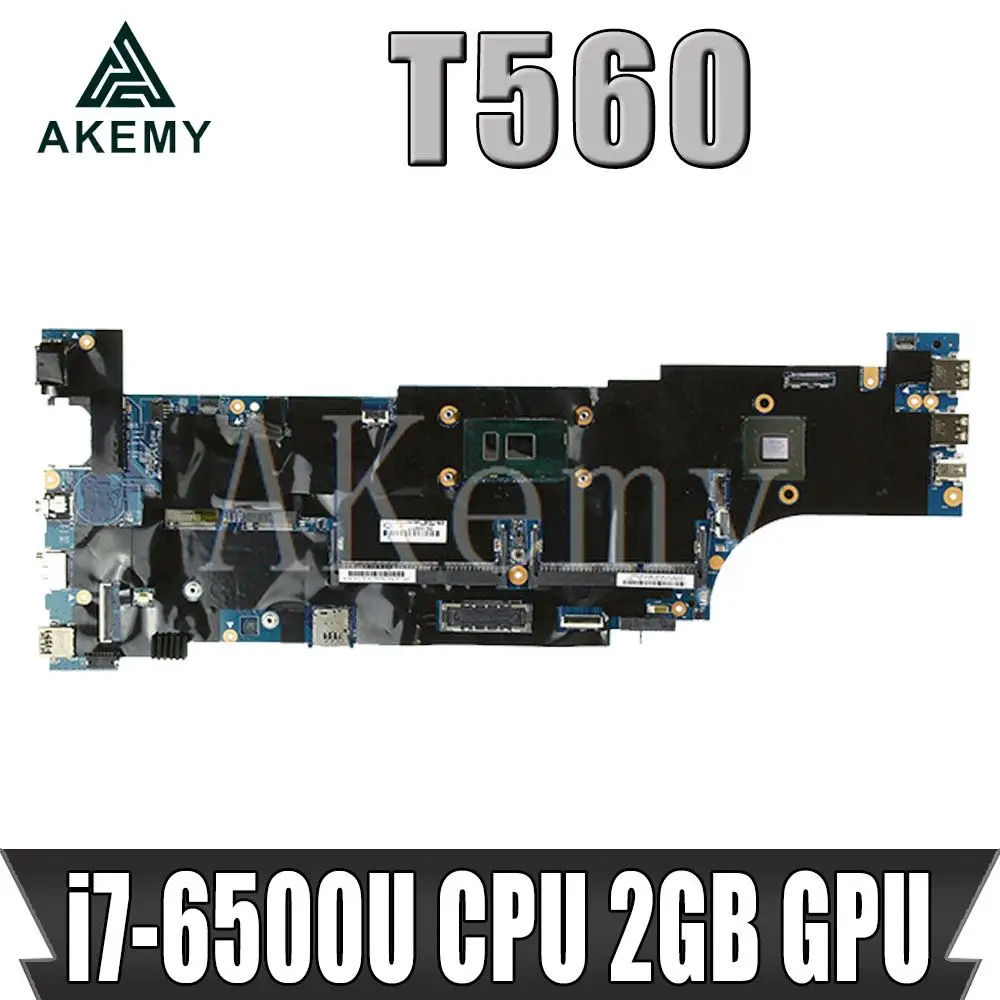 

Akemy T560 Motherboard For Lenovo T560 W560S P50S Laotop Mainboard with i7-6500U CPU 2GB GPU