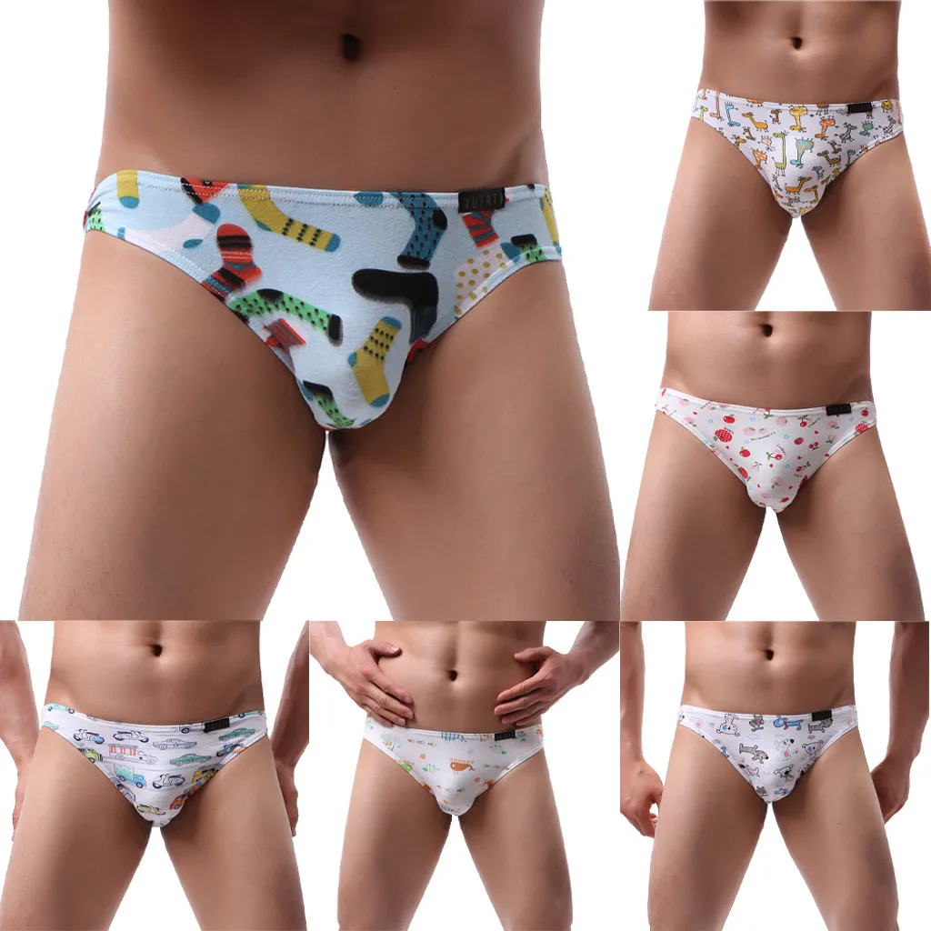 Мужские трусы нижнее белье сексуальные дышащие мужские брюки эластичные штаны