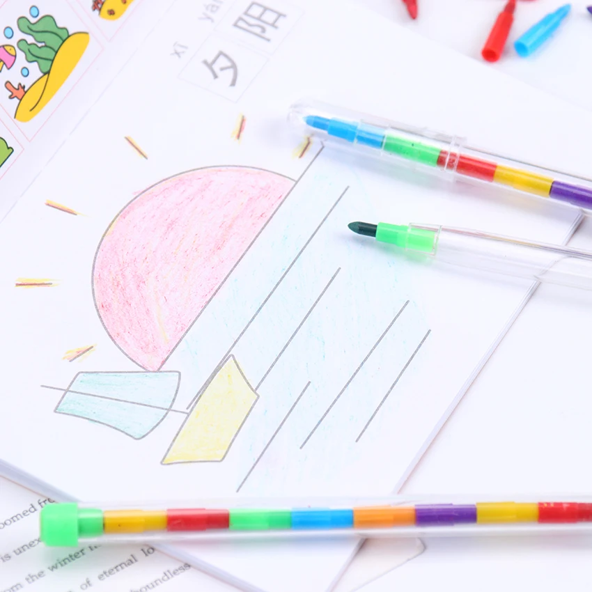 1 шт. милые мелки масляная Пастельная творческая цветная ручка для граффити детей