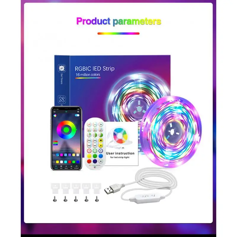

Светодиодная лента с Wi-Fi, RGB-лента для подсветки телевизора