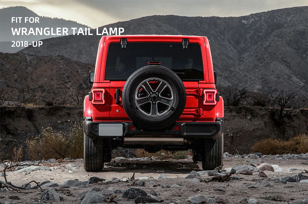 Vland заводские автомобильные аксессуары задний фонарь для Jeep Wrangler-up полный светодиодный сигнал поворота с последовательным индикатором