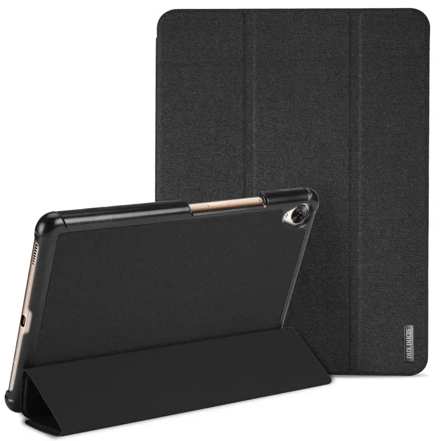 Black Чехол для huawei Mediapad M6 8," VRD-AL09 VRD-W09 кожаный магнитный умный чехол для huawei Mediapad M6 чехол ультра тонкий Автоматический Режим сна - Цвет: Black