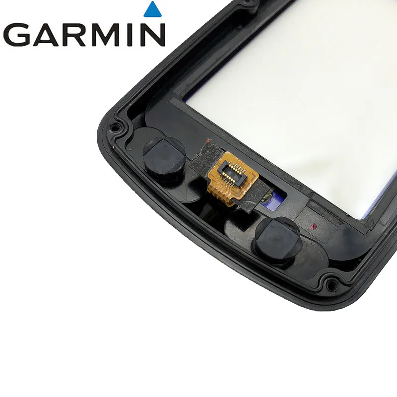 Оригинальная передняя рамка, сенсорный экран для Garmin Edge 800, gps, велосипедный компьютер, сенсорный экран, дигитайзер, панель, стекло(с черной рамкой