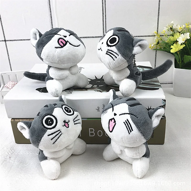 Новинка Janpan Cat Аниме Chi's Sweet Home 10 см брелок игрушки плюшевый Кот чучело животные маленькие кулоны-куклы подарок плюшевые игрушки
