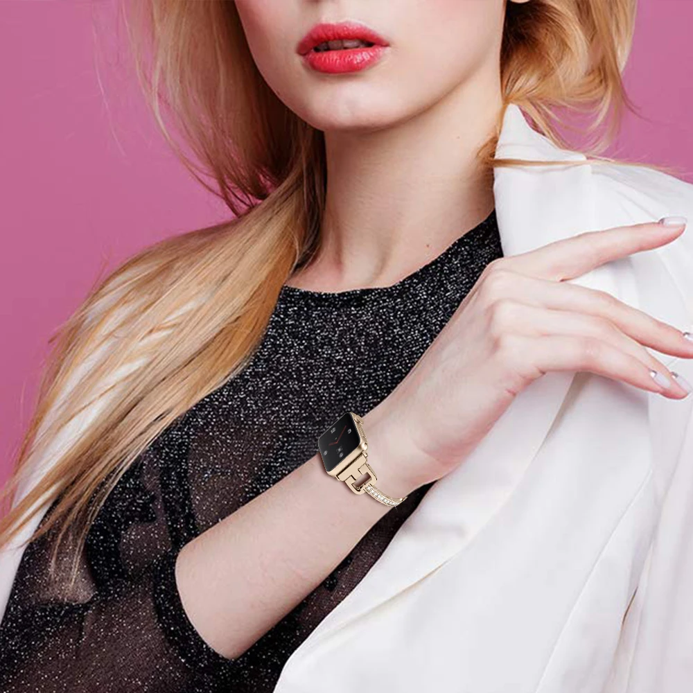 

Stainless steel Strap For Apple watch 6 band 38mm 42mm iwatch band 44mm 40mm metal watch strap bracelet Watch Accessories 5 4 3