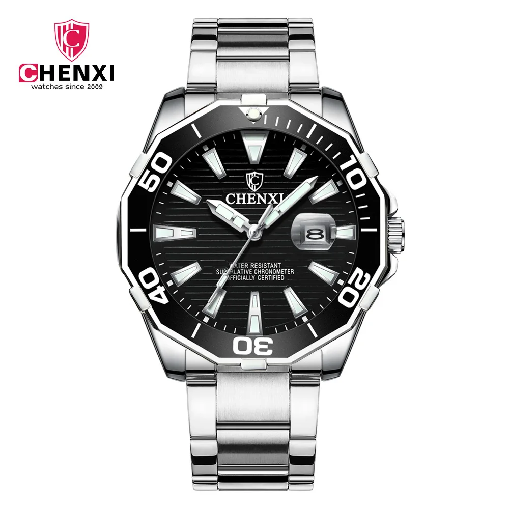 Relojes Hombre 2020 водонепроницаемые мужские часы из нержавеющей стали Роскошные