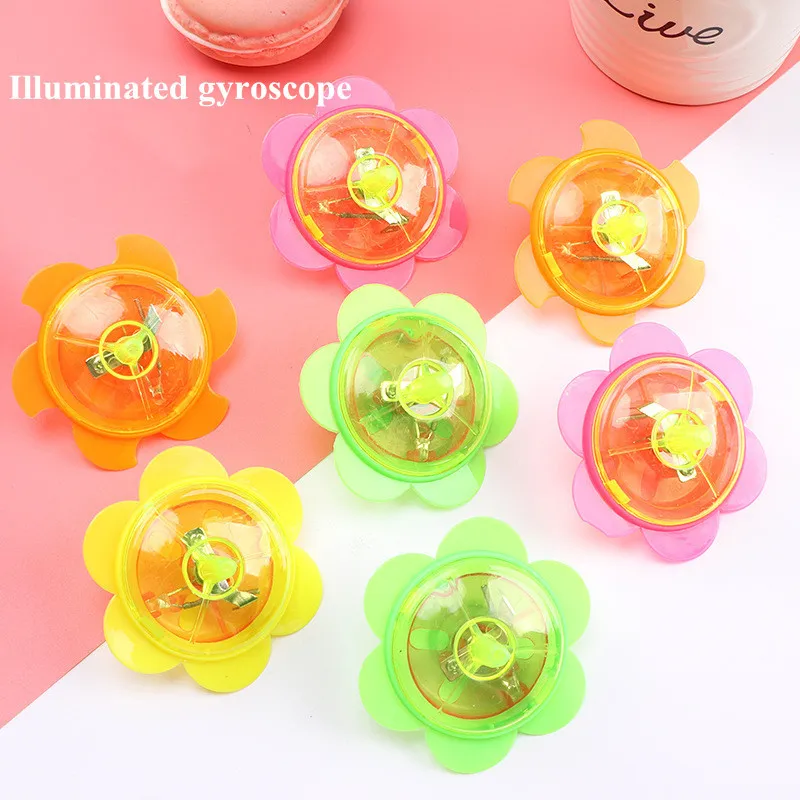 3 шт. Новинка светящийся вращающийся гироскоп детские игрушки для вечеринок