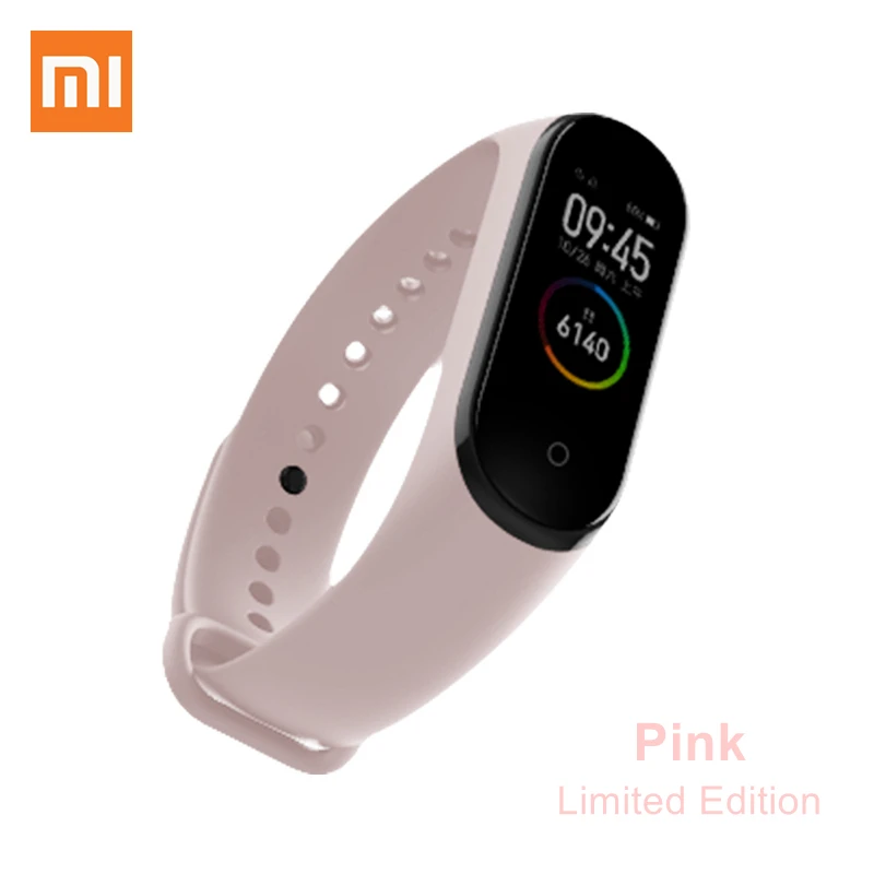 Оригинальный ремешок на запястье Xiaomi розовый ограниченная серия сменный Браслет