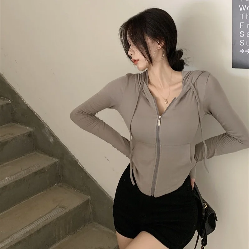 Женский осенне-зимний дизайнерский чувственный Горячий солнцезащитный Кардиган