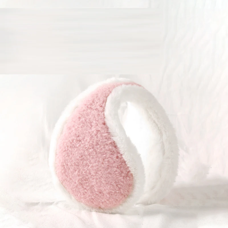 Промоакция Зимние Женские однотонные наушники индивидуальные уличные толстые