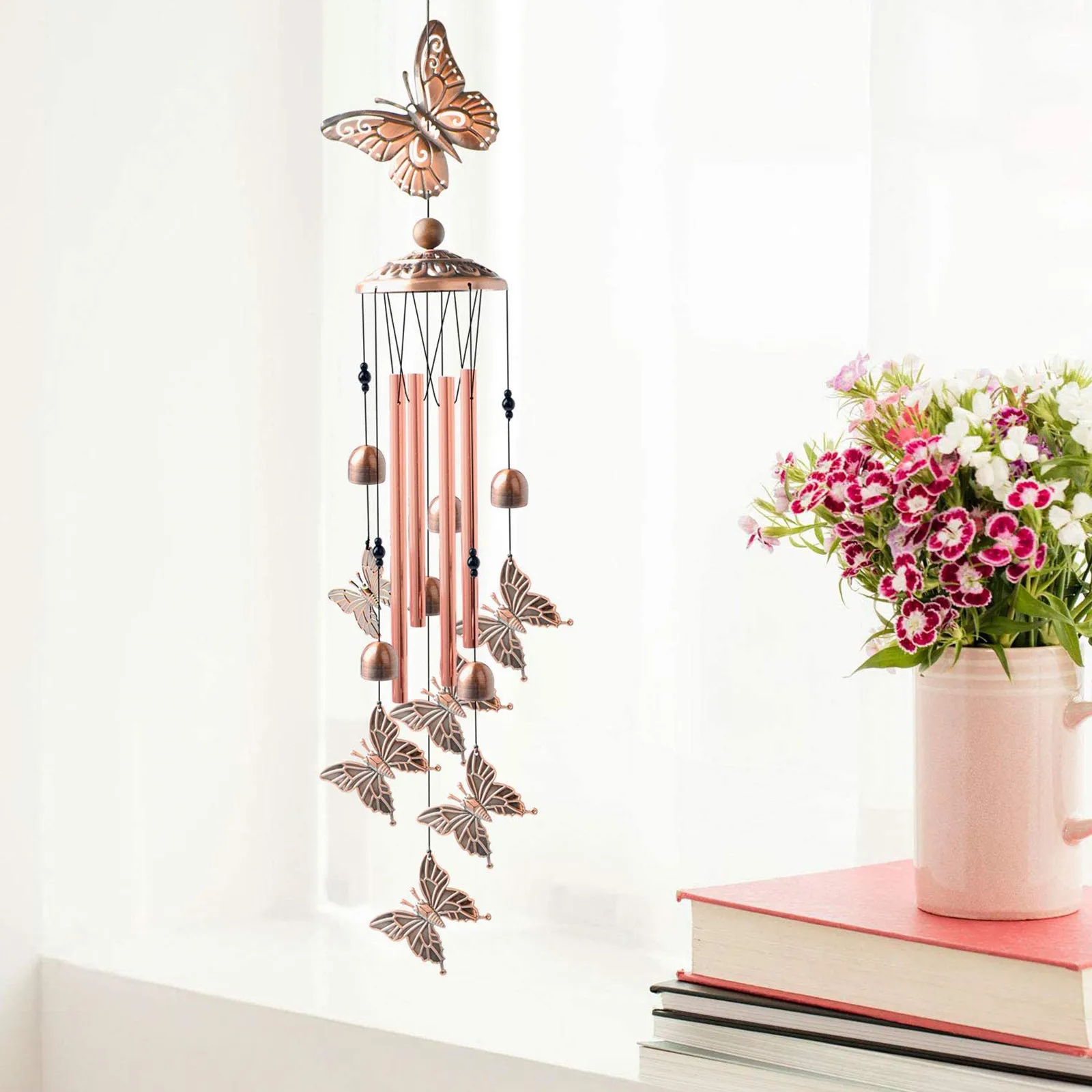 

2021 Wind Chimes Aluminum Hanging Ornament Home Outdoor Garden Yard Decor Wind Bells For Home Decoration Garden Yard Decor
