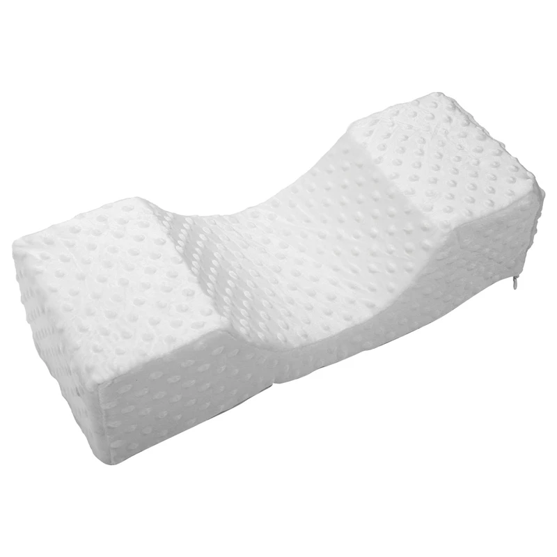 

Подушка для наращивания ресниц, фланелевая подушка для салона, инструменты для макияжа, эргономичная поддерживающая изогнутая полка для на...