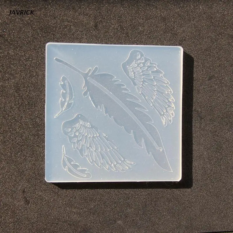 

Resin Mold Silicone Resin Mold Feather Leaf Pendant Earring Mold Casting Mold