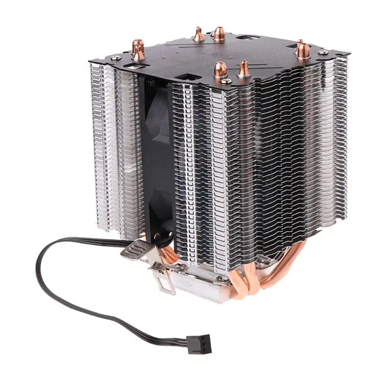 1 шт. Термальность смазка + 4 теплотрубки 130 Вт электрическая лампа с красным