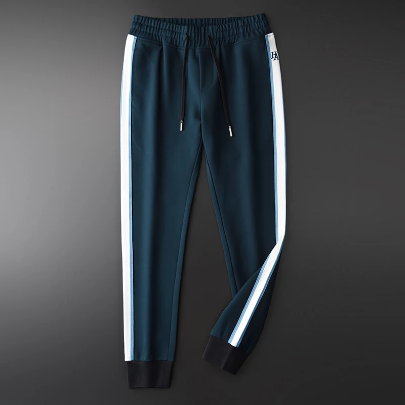 Комплекты (свитшот + брюки) роскошные мужские толстовки контрастных цветов с