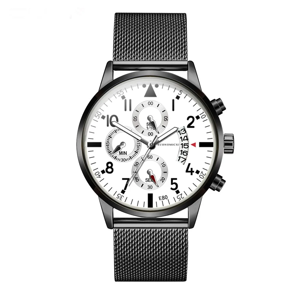 

Mens Watches Luxury Busine Quartz Watch Casual Slim Mesh Steel Sport Wristwatch Business Mens Wrist Watch Relogio Masculino