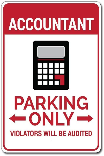 

Accountant Parking Tin Sign, Accountant Sign, Accountant Gift for Accountant Decor, CPA Sign, CPA Gift, CPA Decor