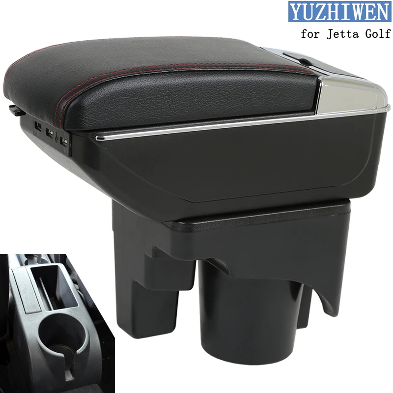 Подлокотник для Volkswagen Golf Jetta 2003-2012 универсальный держатель чашки пепельница
