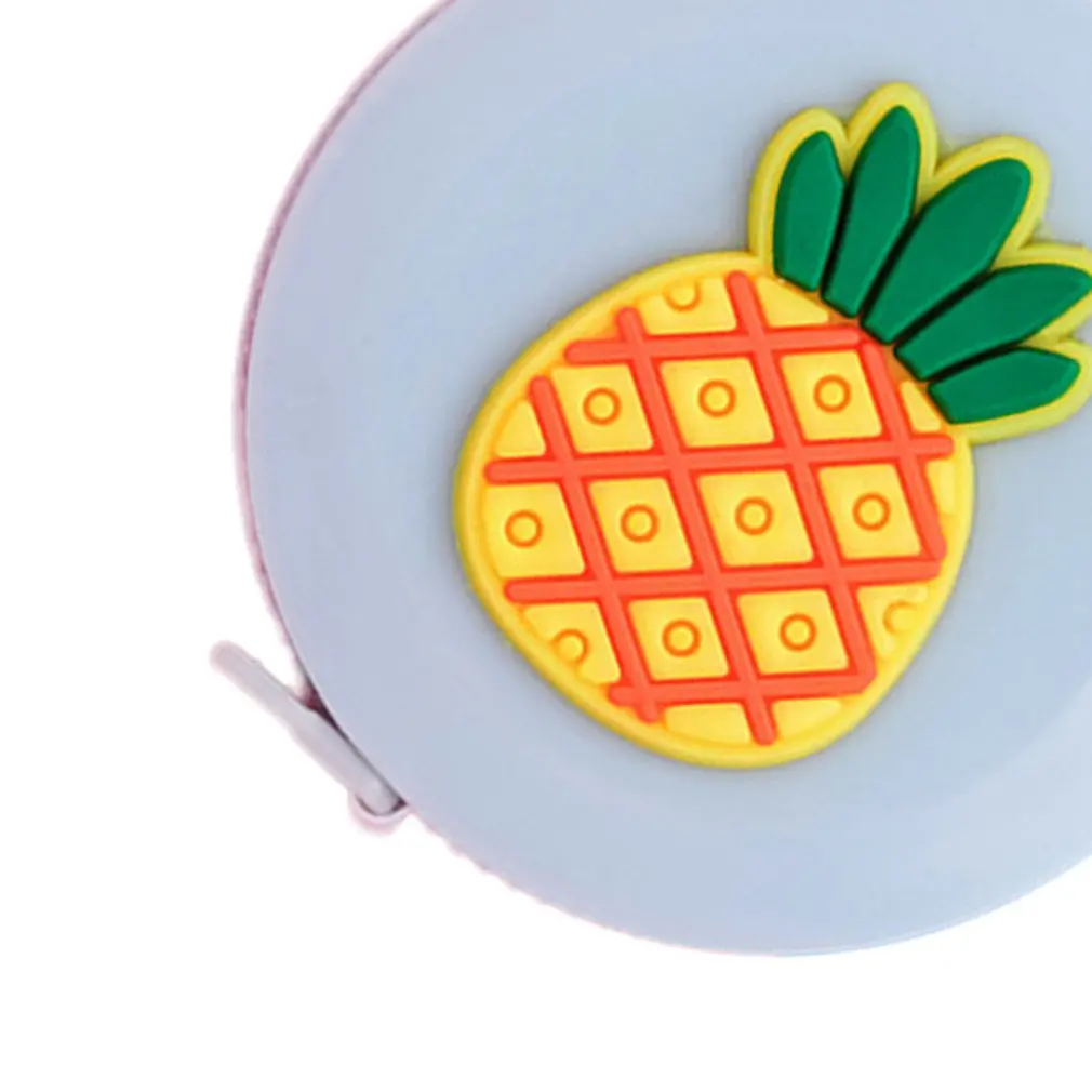 

150cm Lovely Cartoon Retractable Tape Measure with Transparent Storage Box and Keychain Soft Tape Measure for Tailor Sewing Tool