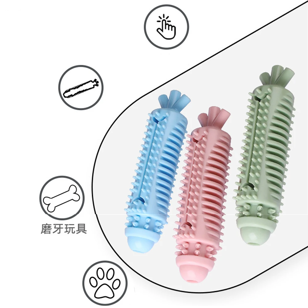 Зубная щетка для собак жевательные игрушки питомцев резиновая игрушка костей