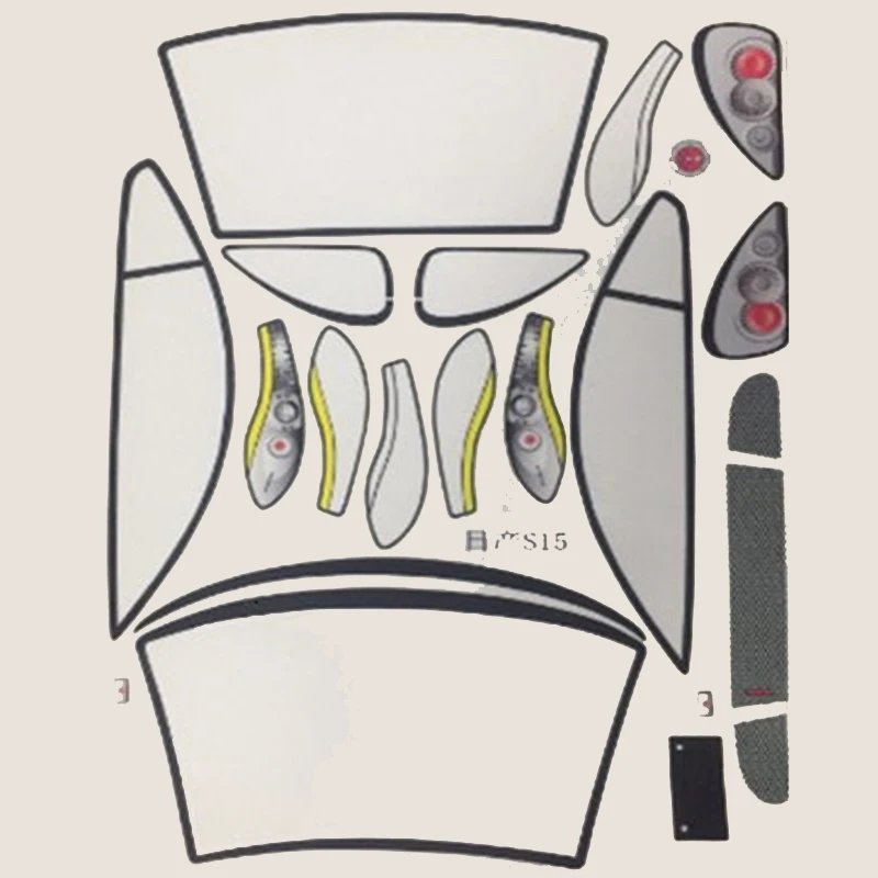 2pcslot silvia7 s15 110 110 pvc transparent clean no painted drift body shell for rc hobby racing hsp hpi traxxas tamiya part free global shipping